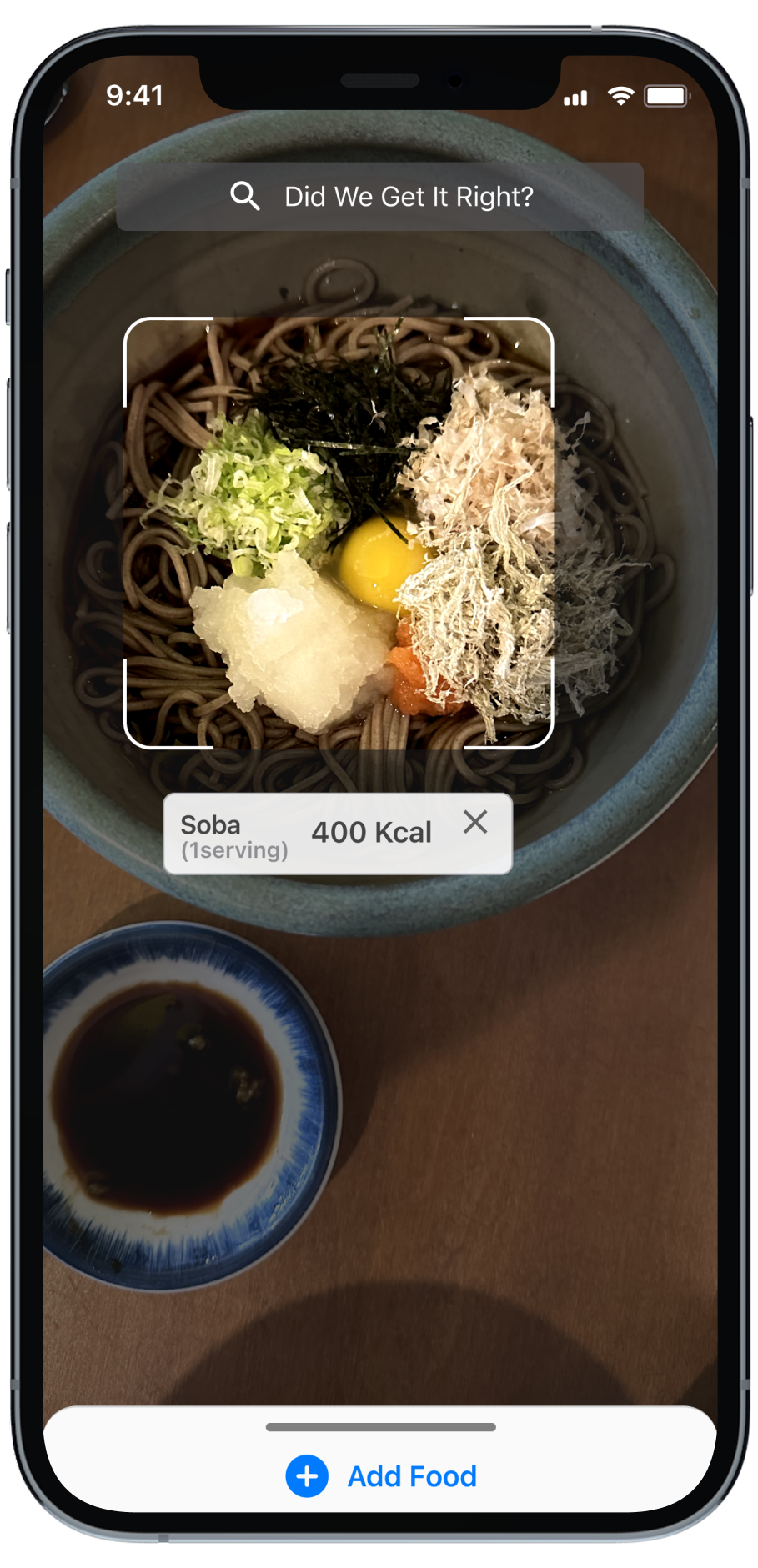 Nutrition to Allergy: meal review and alert — original design artifact 3